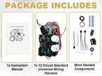 Universal Circuit Wiring Harness for Chevy Mopar Ford Street Hot Rod (12)