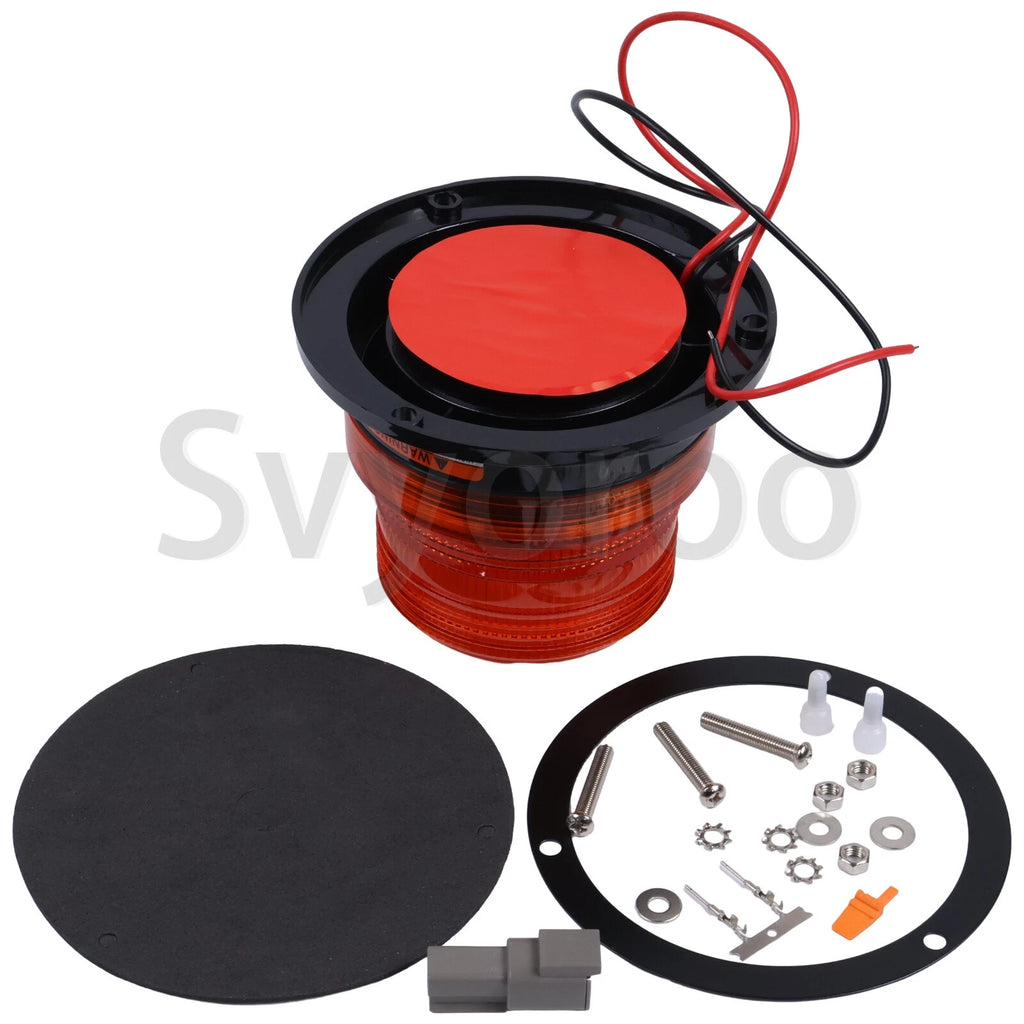 Strobe LED Light Magnetic Beacon 6675523 for Bobcat Skid Steer 450 453 463 553