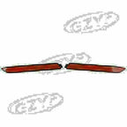 2X LED Rear Bumper Reflector Brake Light for Toyota Camry (2007–2011)