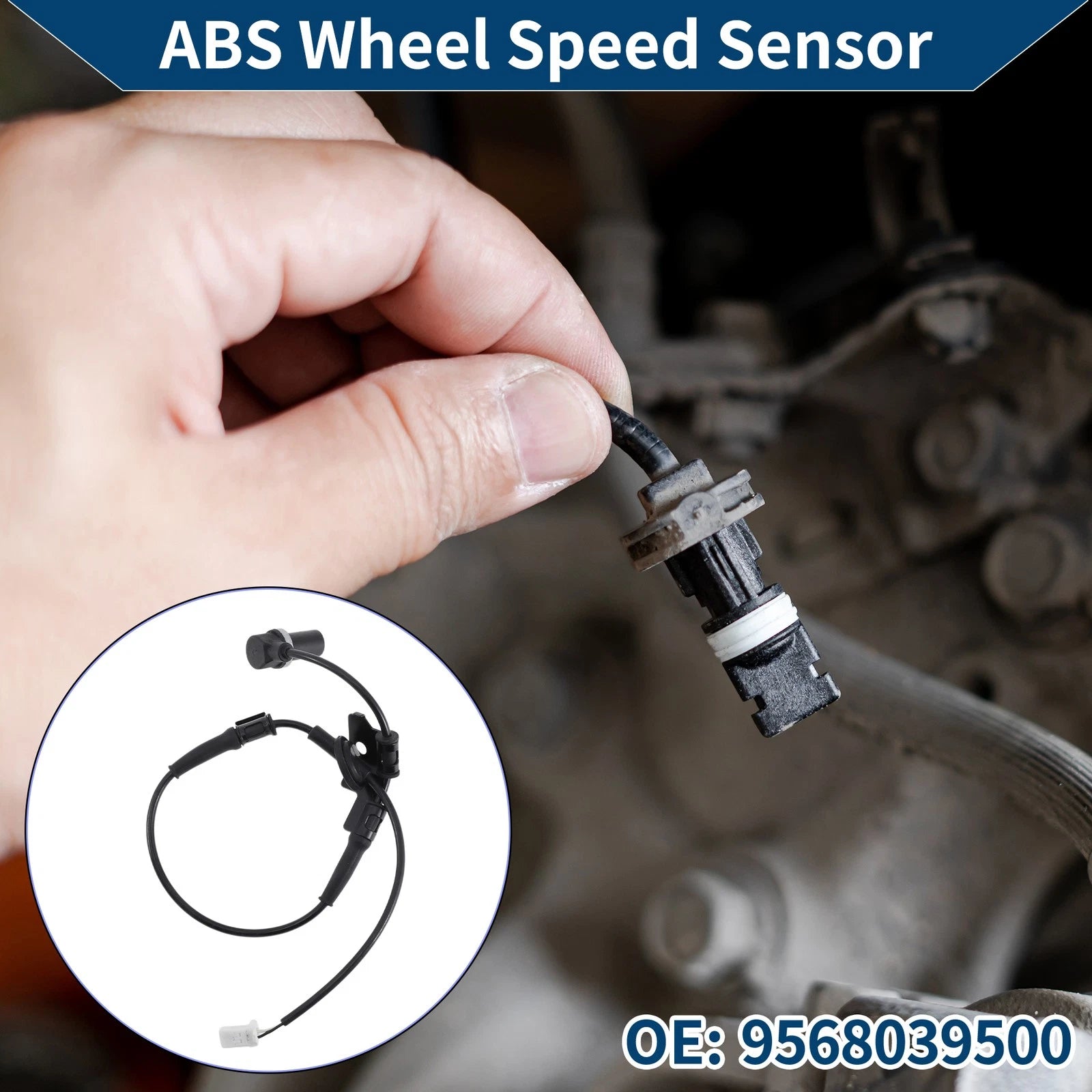 ABS Wheel Speed Sensor No. 9568039500 for Hyundai XG350 (2002–2003)