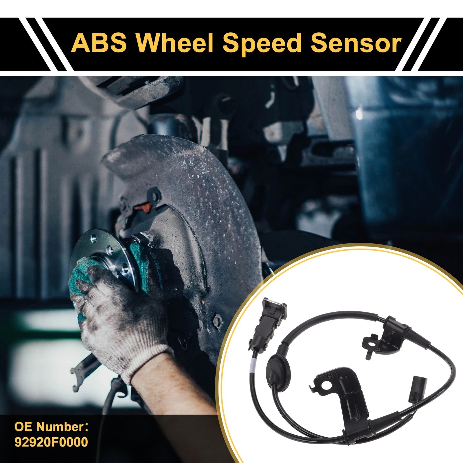 ABS Wheel Speed Sensor No. 92920F0000 for Hyundai Elantra (2017–2020)