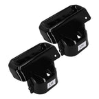 2X Exhaust Bezels for GMC Sierra 1500, Chevy Silverado 1500 (2019–2024)