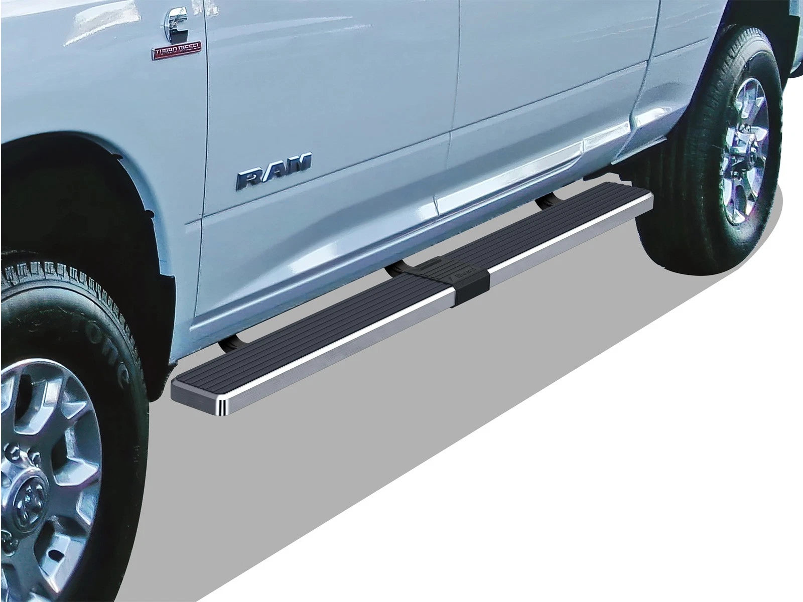 Set of 2 Running Boards for Dodge Ram 2500 3500 Mega Cab (2010–2026)