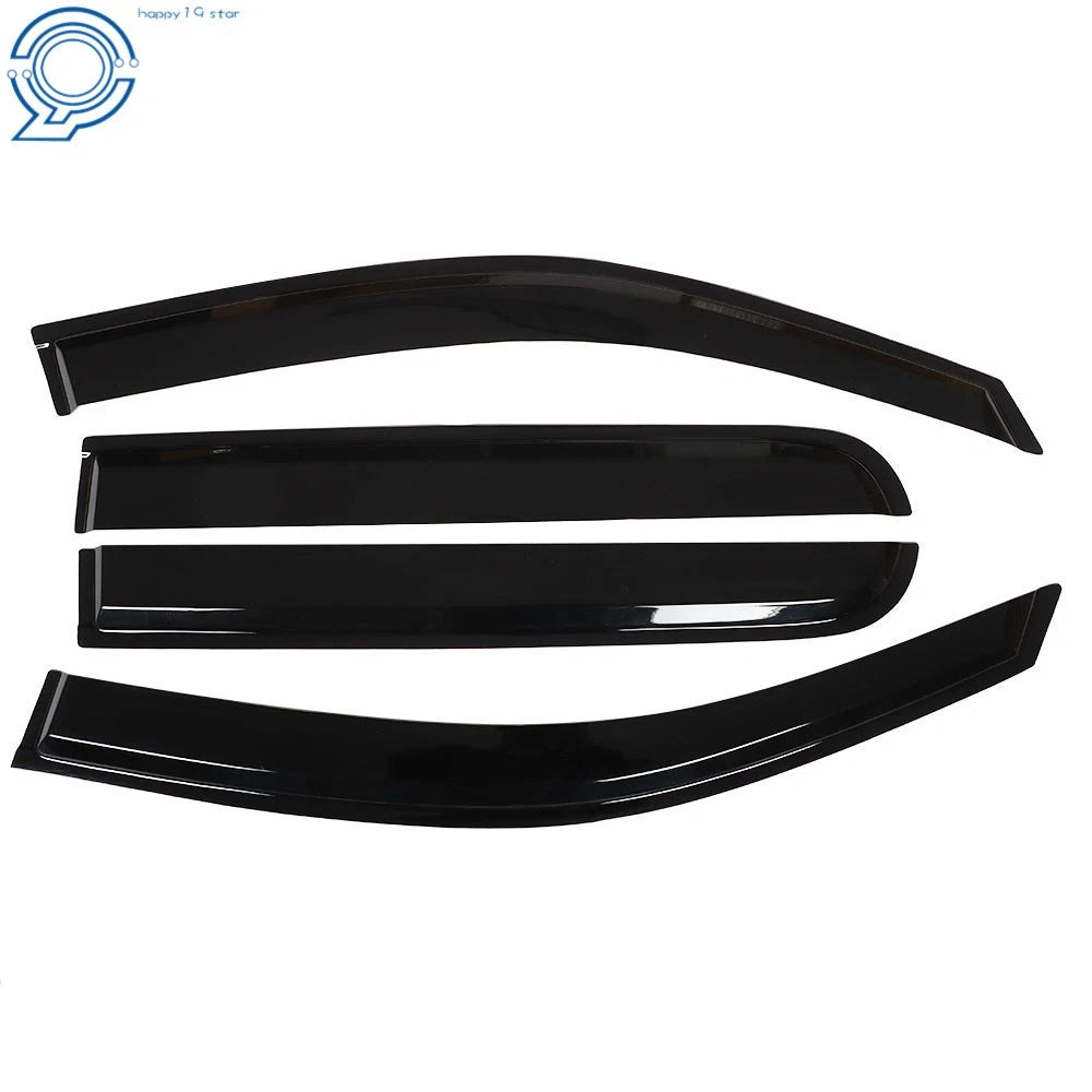 Set of 4 Window Visors for Toyota Hilux (2005–2015)
