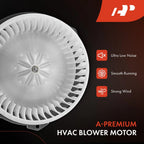 Front HVAC Blower Fan Cage Motor and Resistor Kit for Toyota Avalon (2005–2010)
