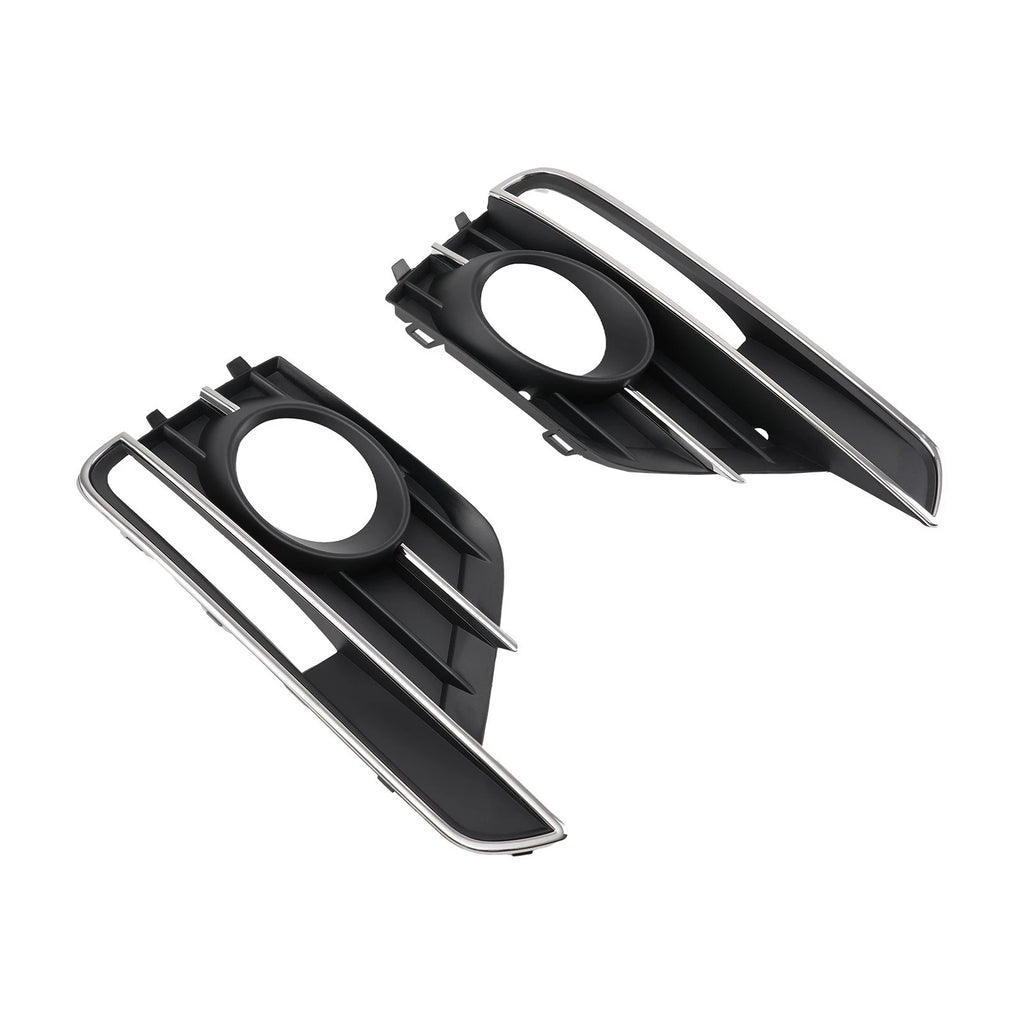 2X Front Bumper Fog Lamp Grille Cover for VW Beetle (2017-2019)