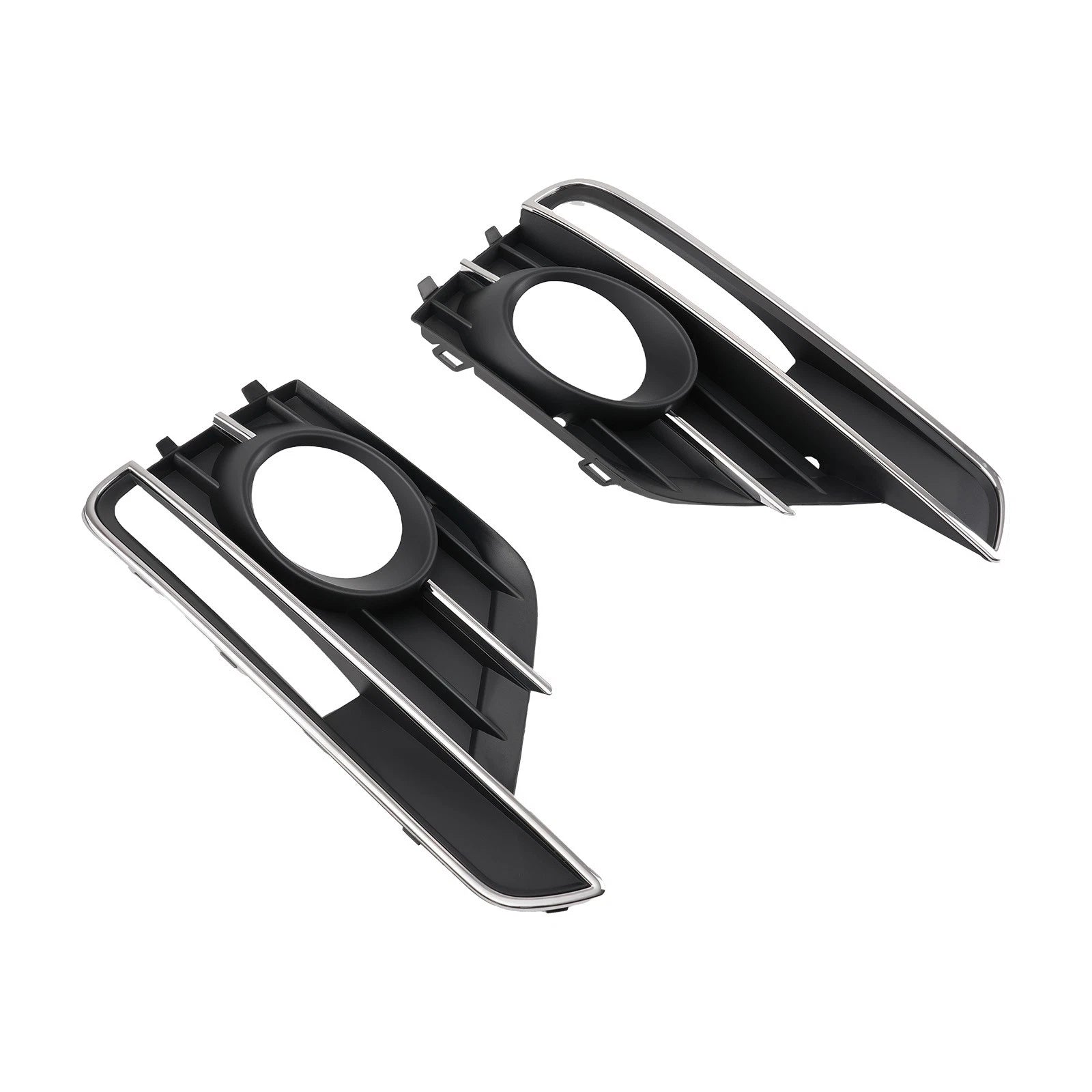 2X Front Bumper Fog Lamp Grille Cover for VW Beetle (2017-2019)