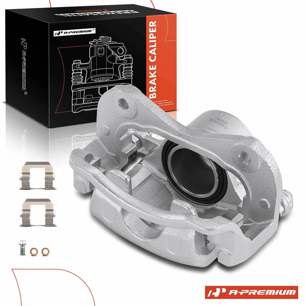 Front Driver Side Disc Brake Caliper with Bracket for Hyundai Tucson (2016–2023)