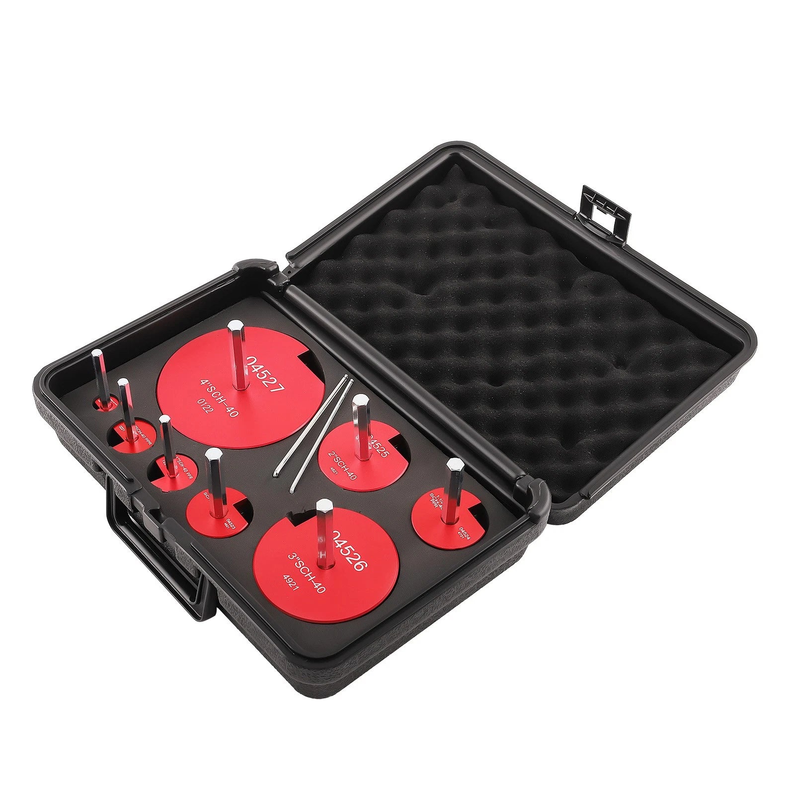 PVC Pipe Reamer Tool Set of 6 PPR75, PPR100, PPR125, PPR150, PPR200, PPR250