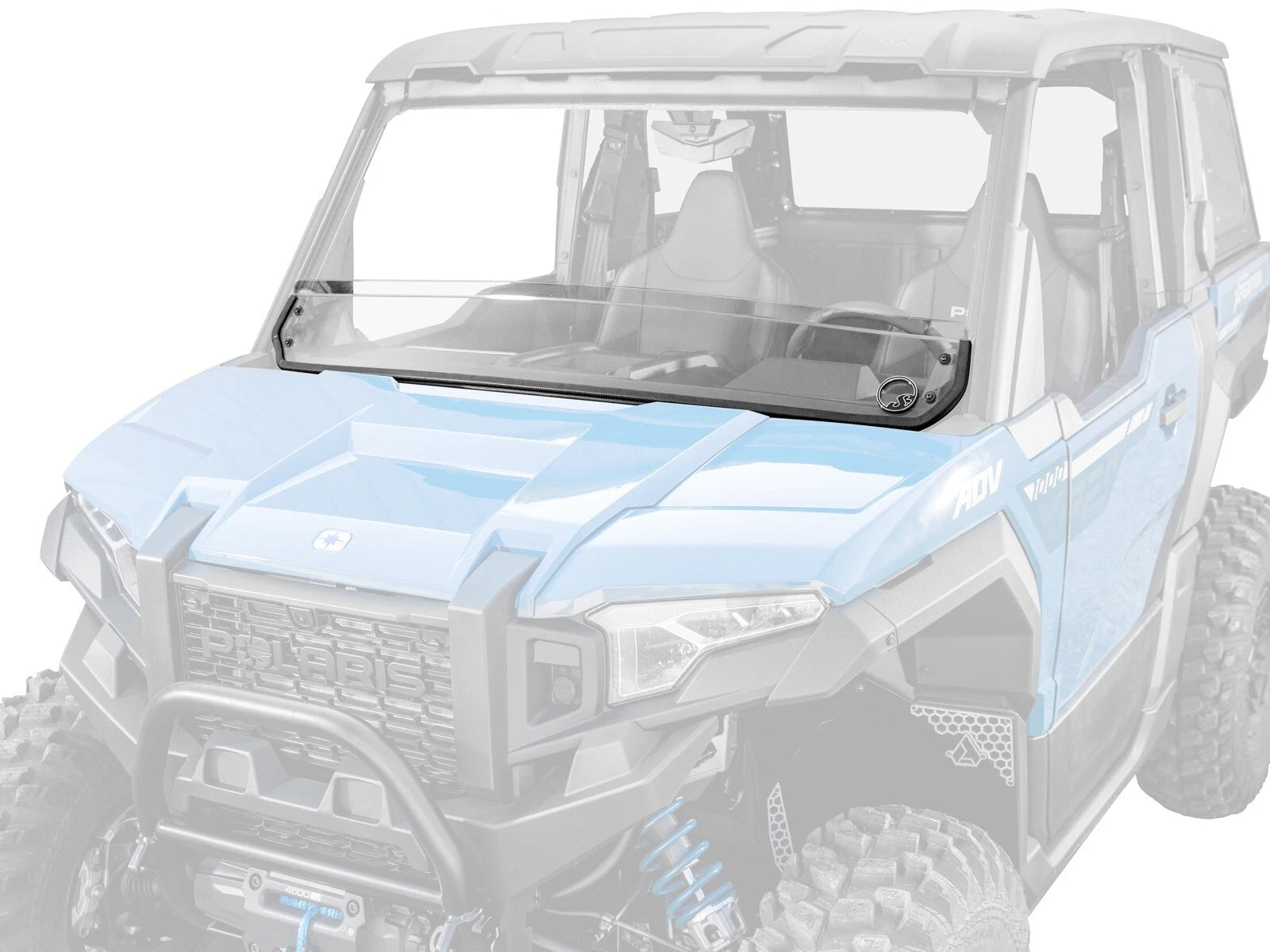 Clear Half Windshield for Polaris Xpedition (2024–2024)