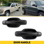 2X Rear Exterior Door Handle Set for Chevrolet Colorado (2004–2012)
