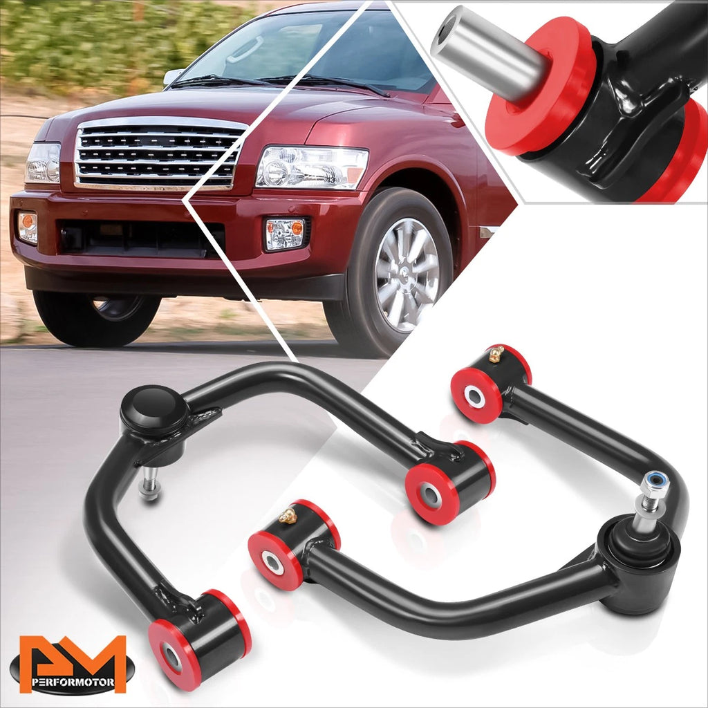 2X Front Upper Control Arms Kit for Nissan Q56 Q80 Armada Pathfinder Titan (2004–2024)