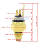 Radiator Fan Thermo Switch for Kawasaki EX400 GPZ400S (1988–1990) / EX500 GPZ500S (1989–1993)