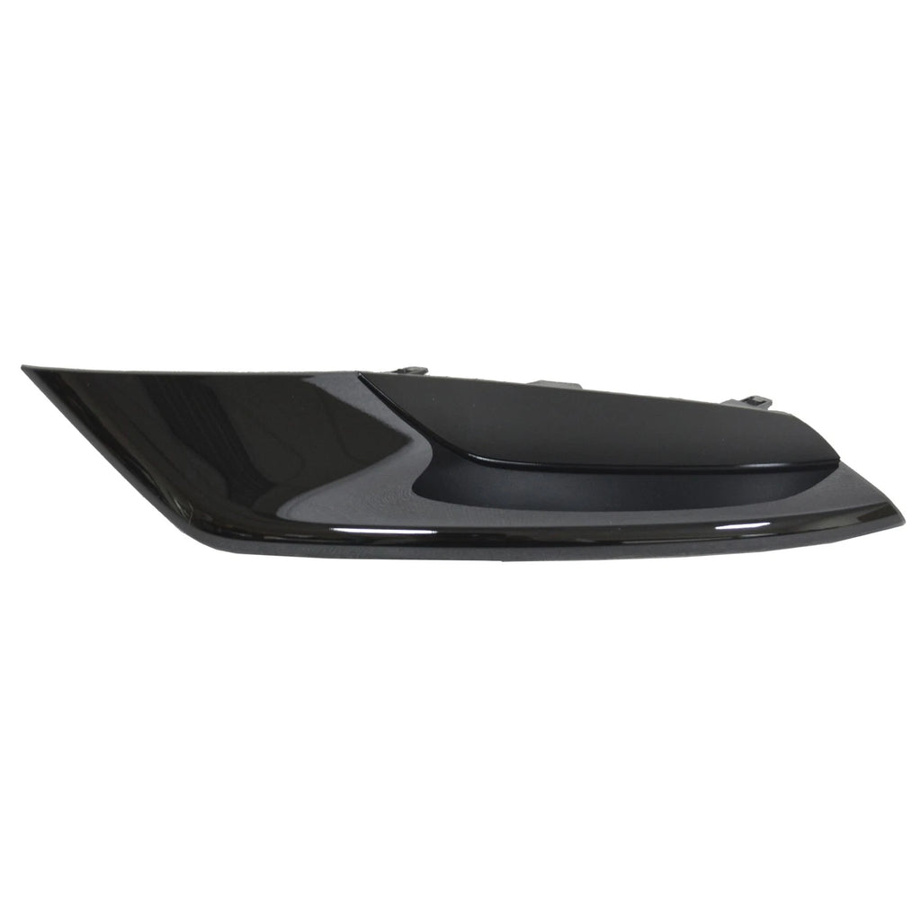 Replacement Black Painted Polypropylene Driver Side Fog Light Cover