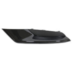 Replacement Black Painted Polypropylene Driver Side Fog Light Cover