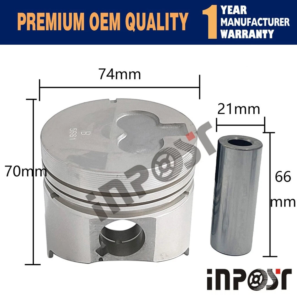 3KC1 Overhaul Rebuild Kit for Isuzu S85UX S100F2 (Excavator)