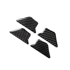 Inner Door Handle Bowl Cover Trim for Audi A3 8V S3 RS3 (2013–2020) Carbon Fiber Black