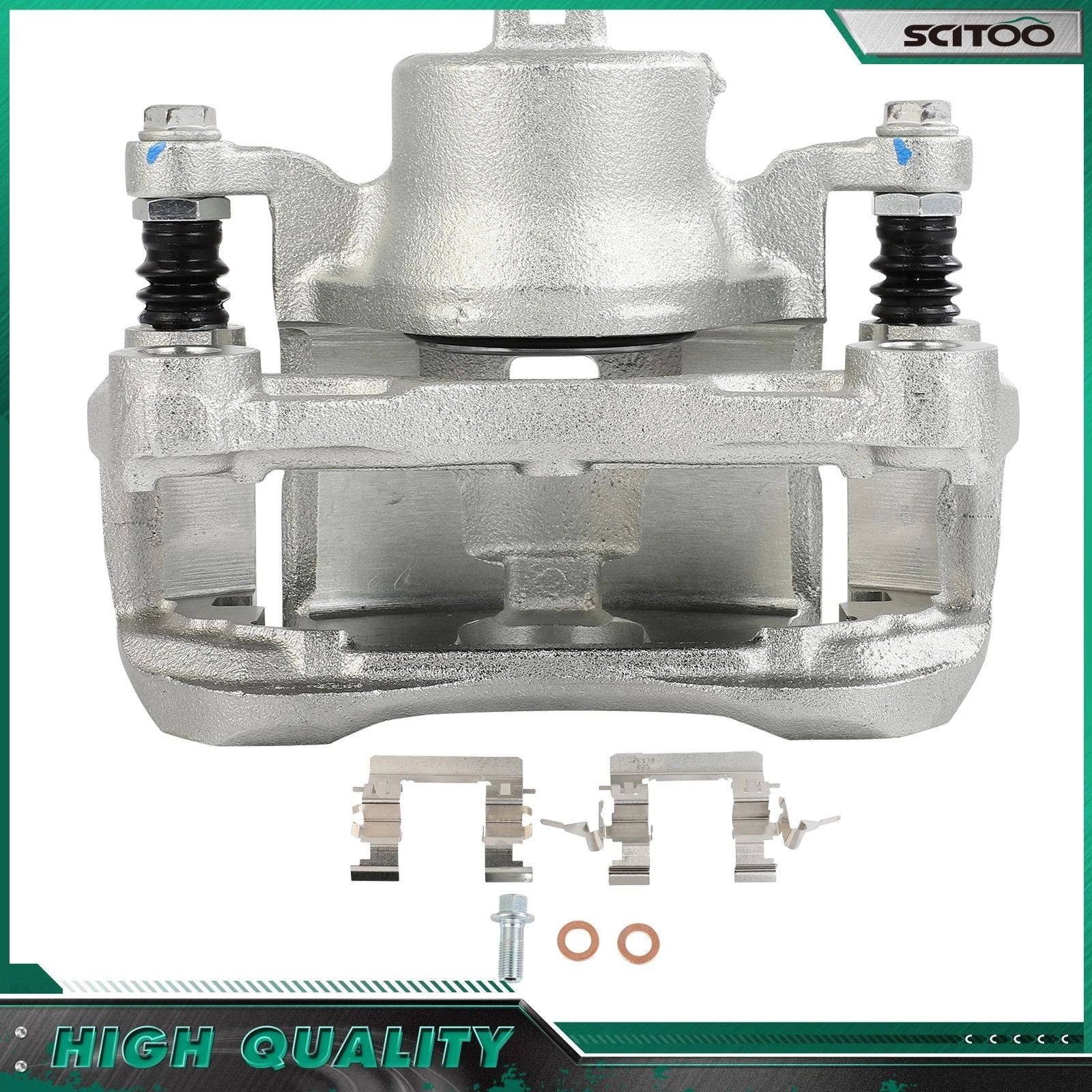 Front Left Brake Caliper for Nissan Juke (2011–2017) L4 1.6L w/ Bracket