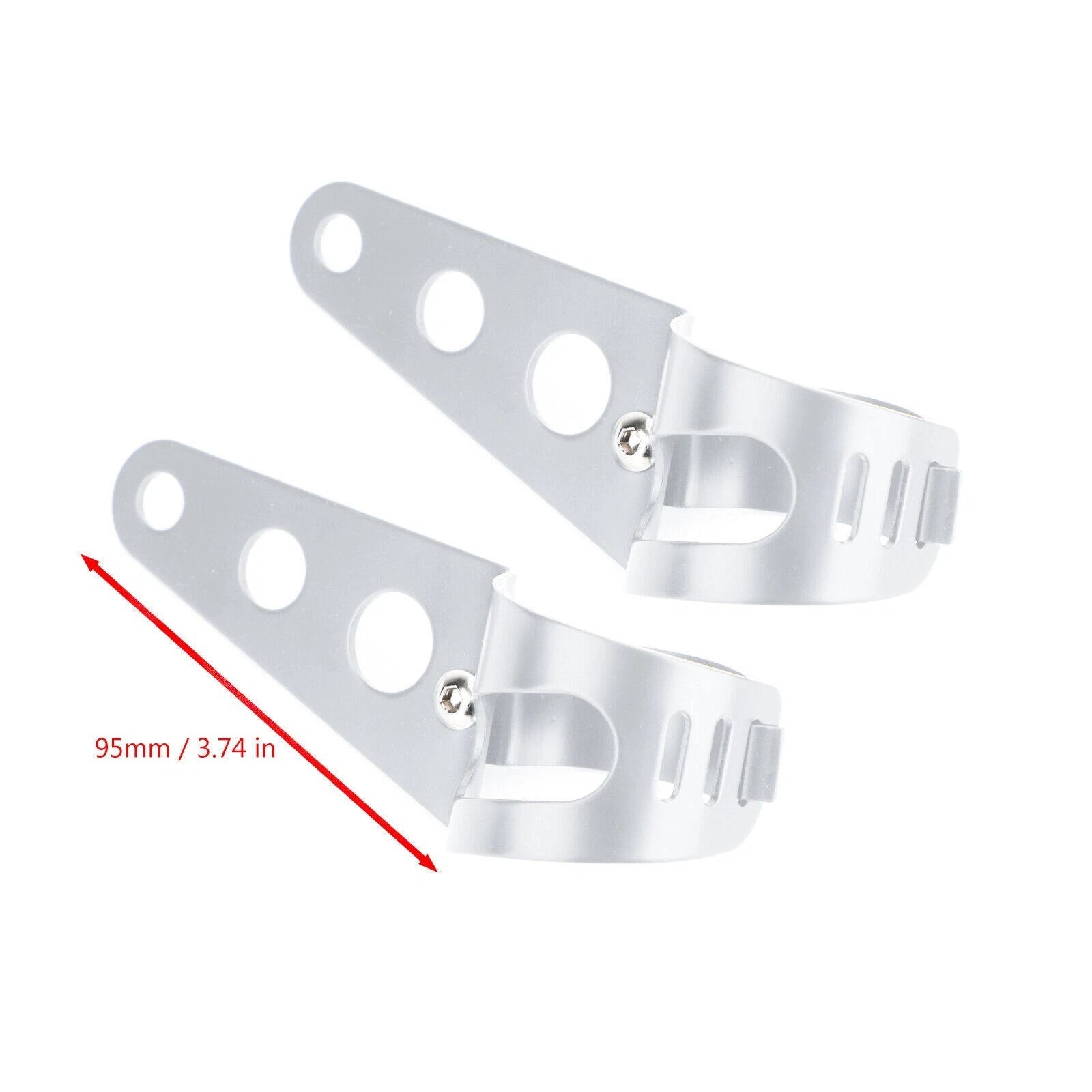 Fork Headlight Mount Bracket for Motorcycle (43mm/50mm)