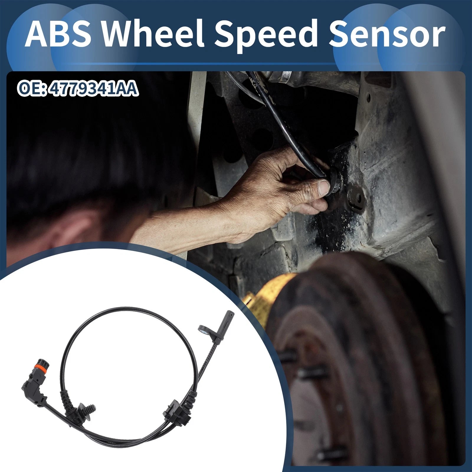 ABS Wheel Speed Sensor No. 4779341AA for Chrysler 300 (2005–2010)