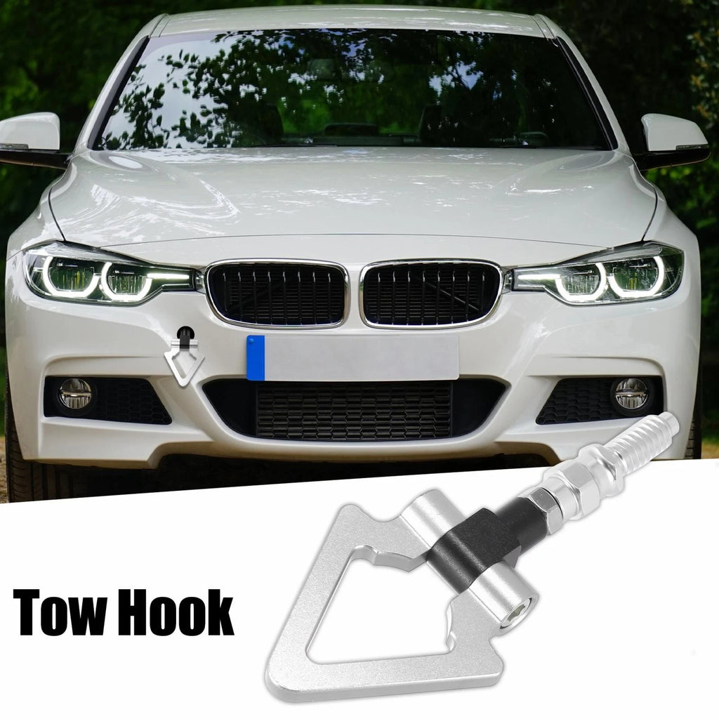 Racing Screw On Tow Hook Triangle Ring for BMW 3 5 7 Series Z3 Z4 (All Years) 782685430319