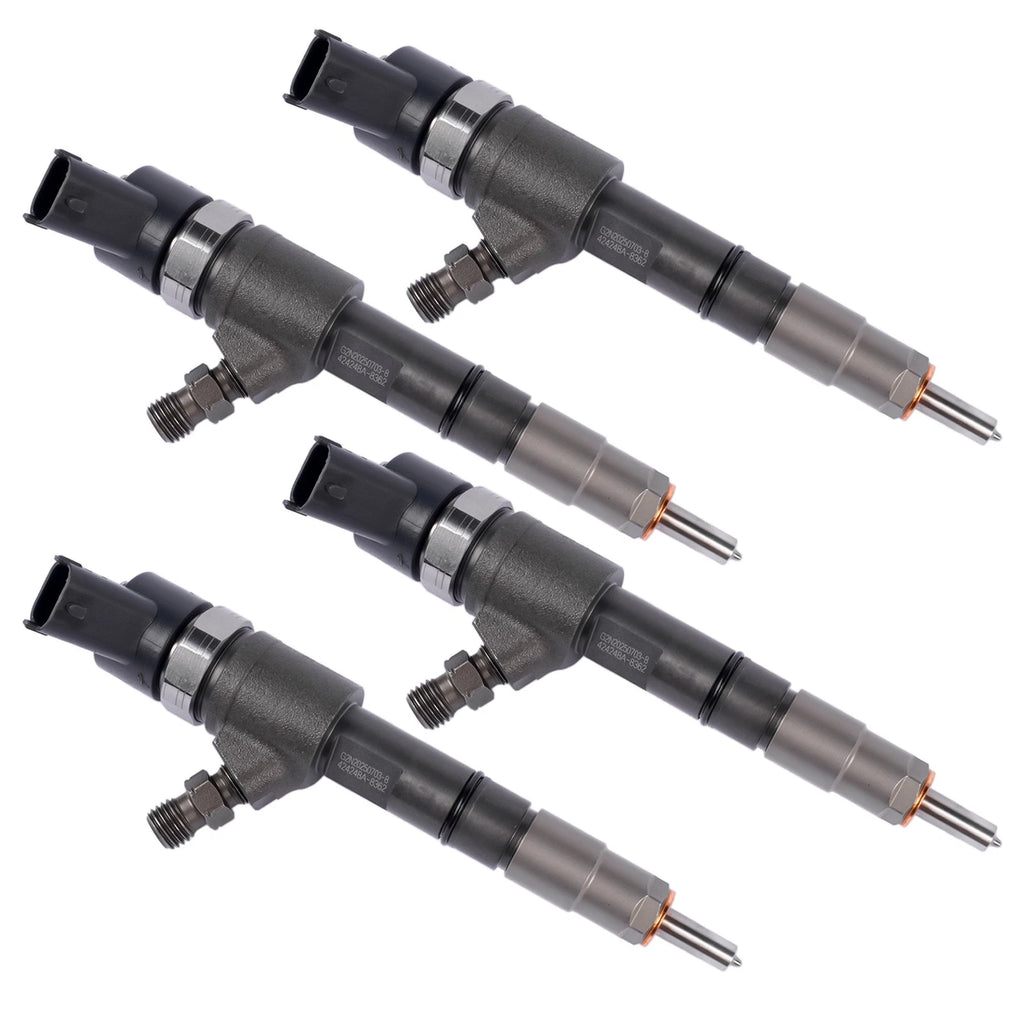 4X Fuel Injectors 0445110507 for Yanmar Engine 3.3L (4TNV88C, 4TNV98, 4TNV98-CWBV)