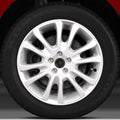 18x7.5 Factory Wheel (Fine Sparkle Silver Full Face) for 2009-10 Volvo 60 Series