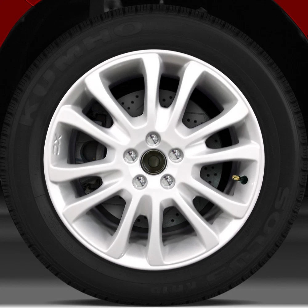 18x7.5 Factory Wheel (Fine Sparkle Silver Full Face) for 2009-10 Volvo 60 Series
