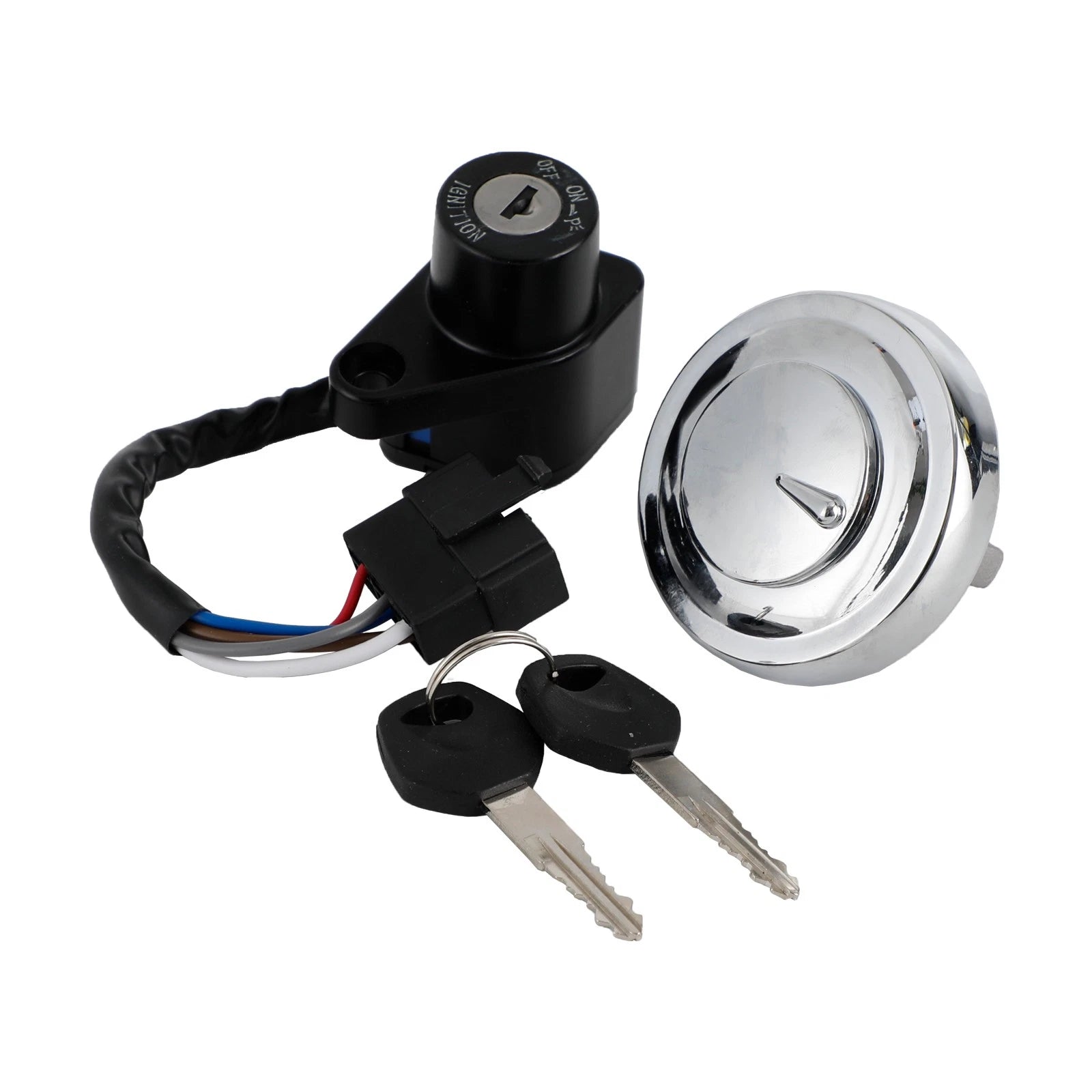 Ignition Switch + Fuel Gas Cap for Kawasaki Vulcan VN900 (2006–2022)