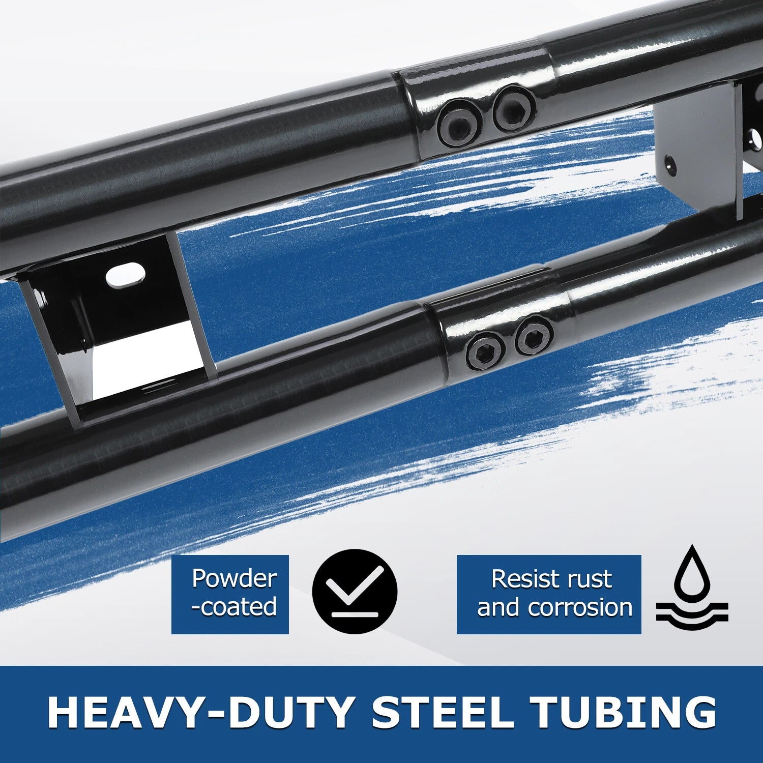Rear Bumper Bar + Hitch Kit for John Deere Z235 Z255 Z335E (2010–2023)
