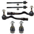 Set of 4 Tie Rods & Ball Joints for Audi A6 Q5 S7 (2012–2018)