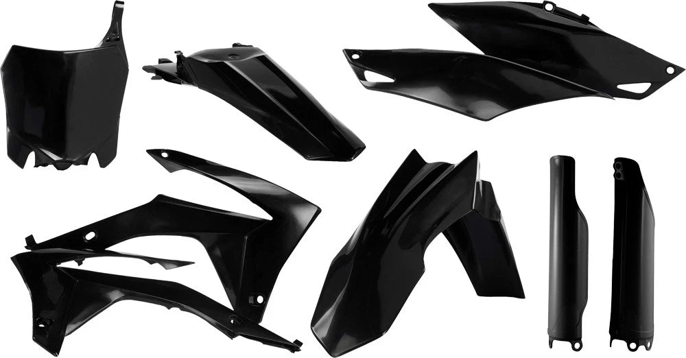 Full Plastic Kit for Honda CRF450R CRF250R (2013–2017) - Black