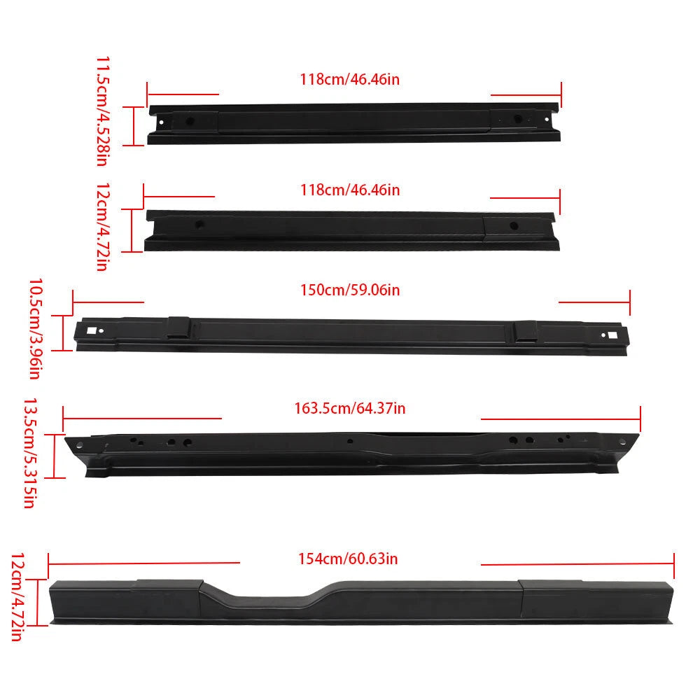 Crossmember Kit for Ford Super Duty Long Bed (1999â2018)