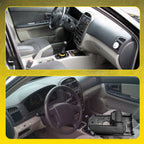 Inside Door Handle Set of 4 for KIA Spectra (2004–2009) Black