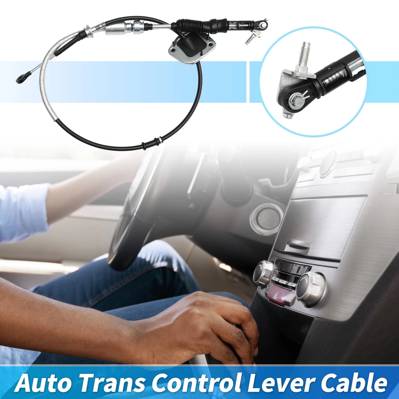 Auto Trans Gear Shift Cable for Toyota Sequoia Tundra (2008–2021) No.33820-0C090