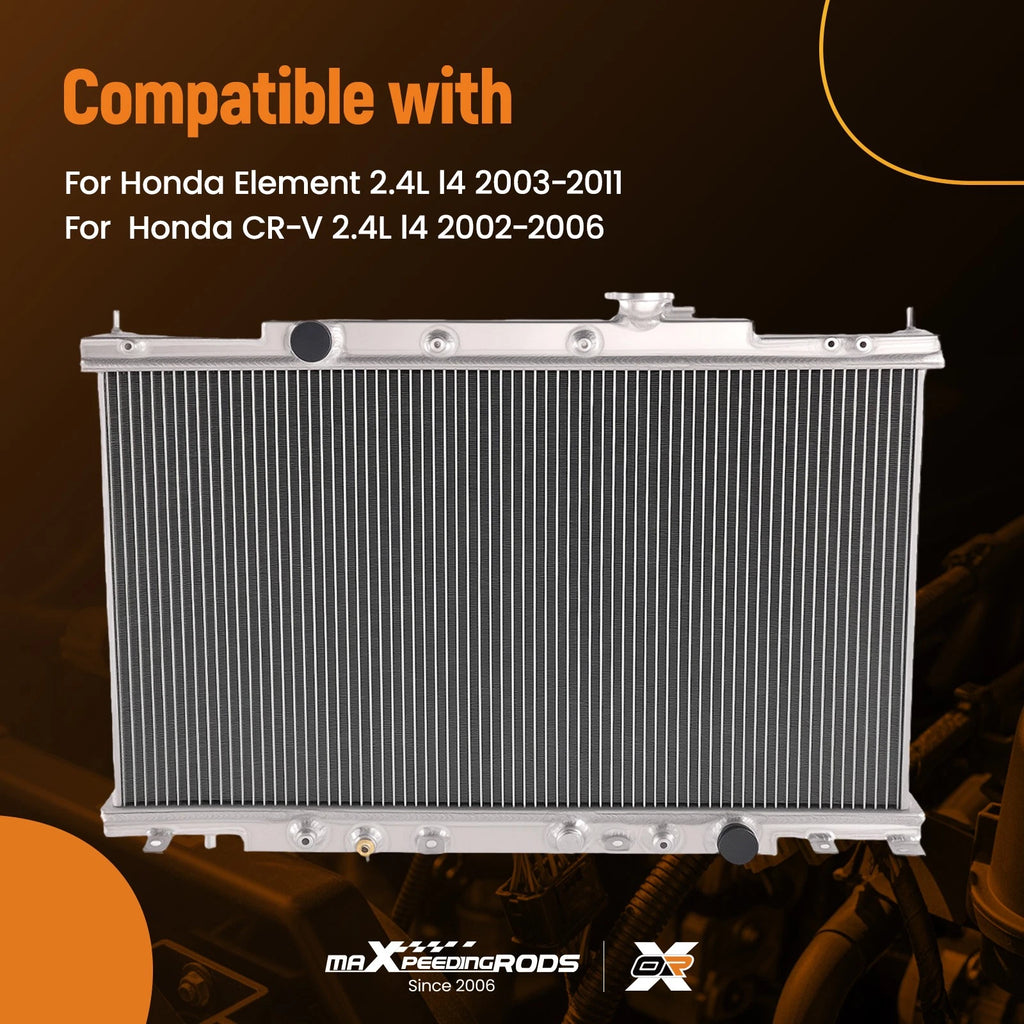 2 Row Core Radiator for Honda Element (2003-2011)