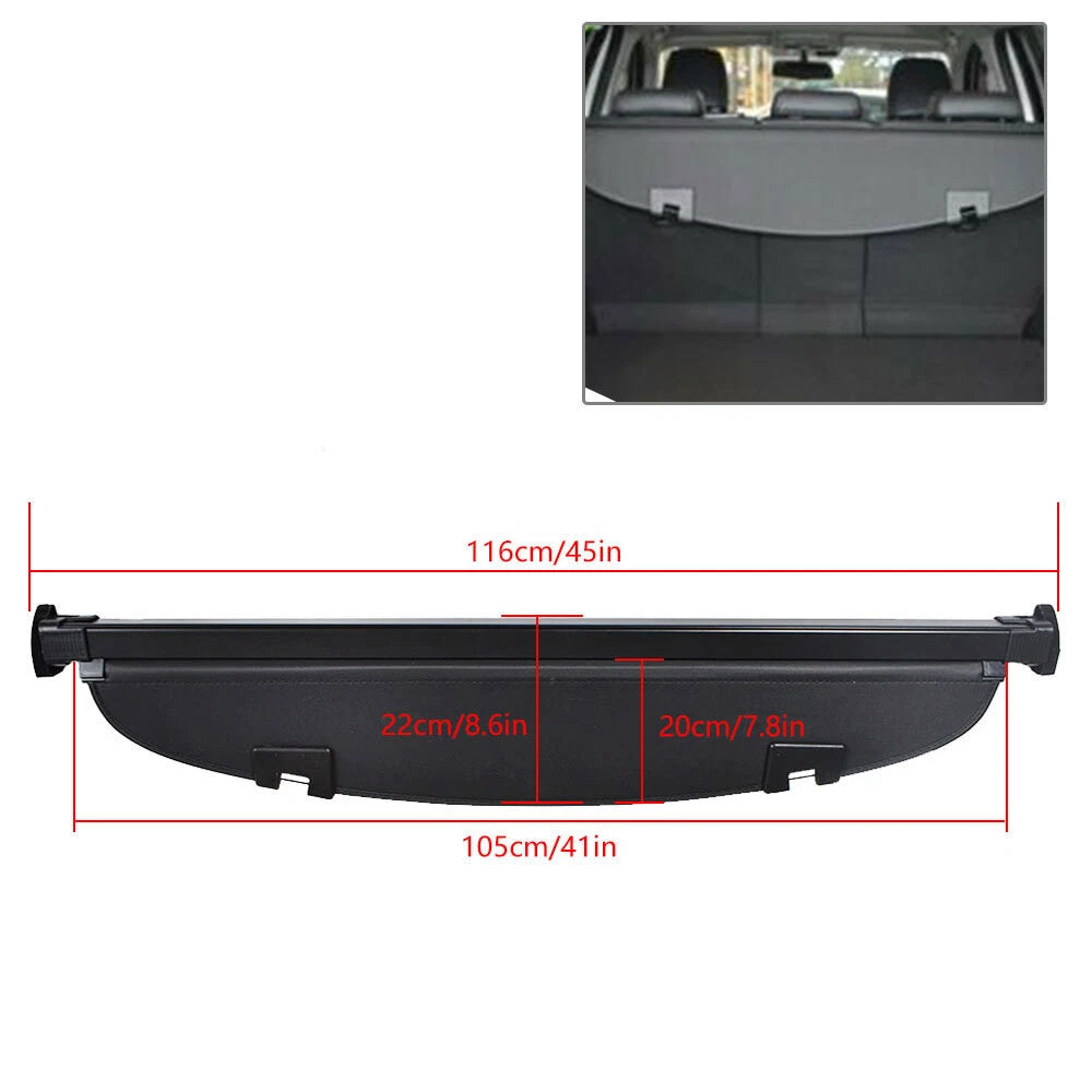 Rear Trunk Privacy Shade Cargo Cover for Mazda CX-5 (2013-2016)