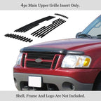 Black Billet Grille Insert for Ford Explorer Sport Trac (2001-2005)