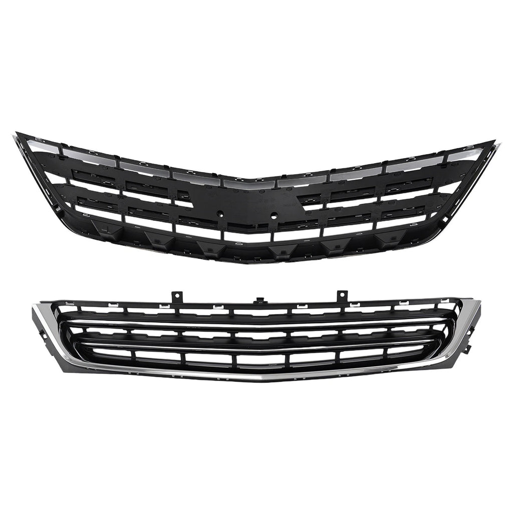 Upper & Lower Bumper Grille for Chevrolet Impala (2014–2020) 23354886 23455348