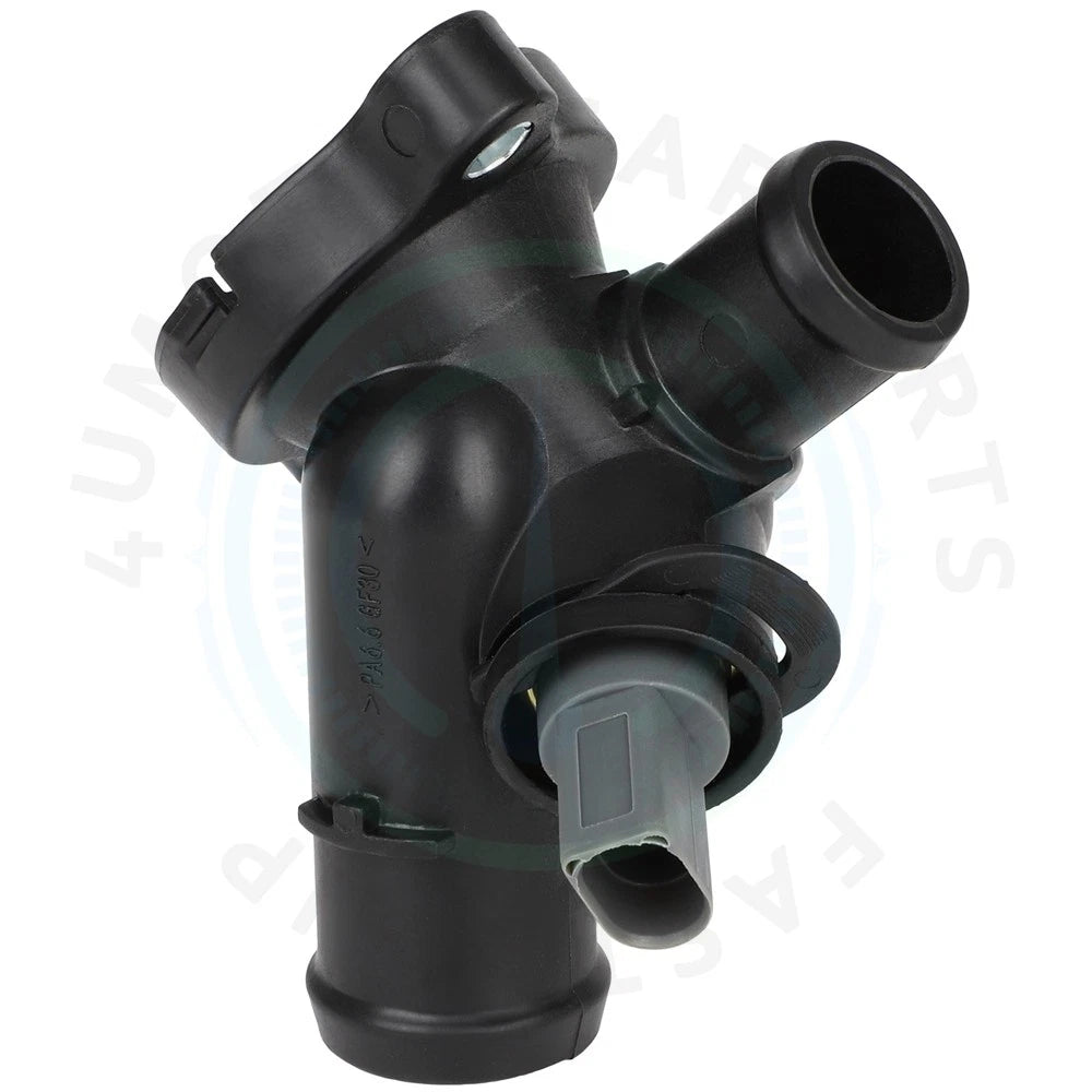 Coolant Hose Flange with Sensor for Volkswagen Jetta Golf (2005–2014)