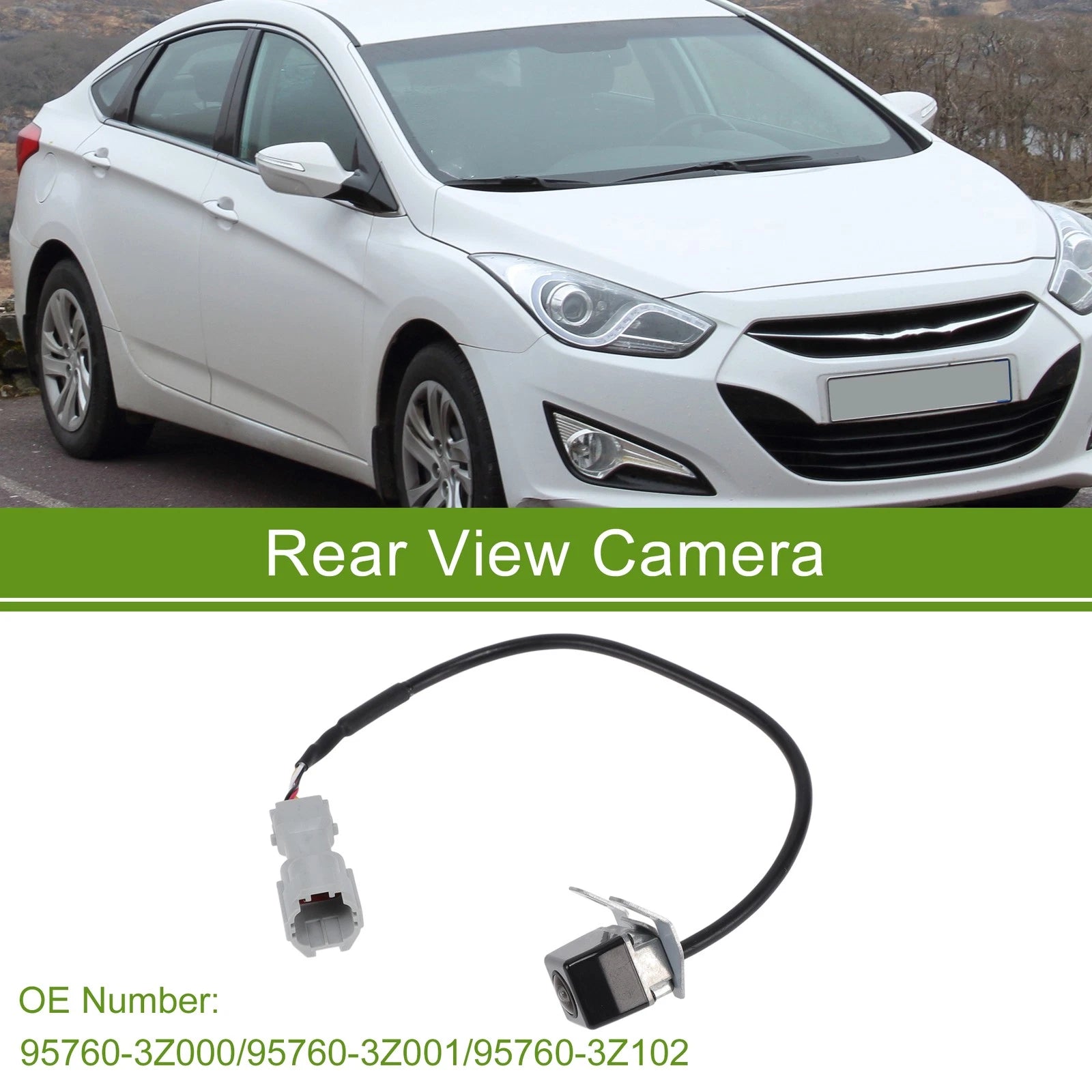 Rear View Camera for Hyundai I40 (2011–2014) 120-180 Degree