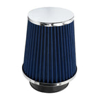 3" 76mm Universal High Flow Dry Air Filter Cold Air Intake Cone