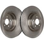 Set of 2 Vented Brake Discs for Ford Mustang (2015–2020)