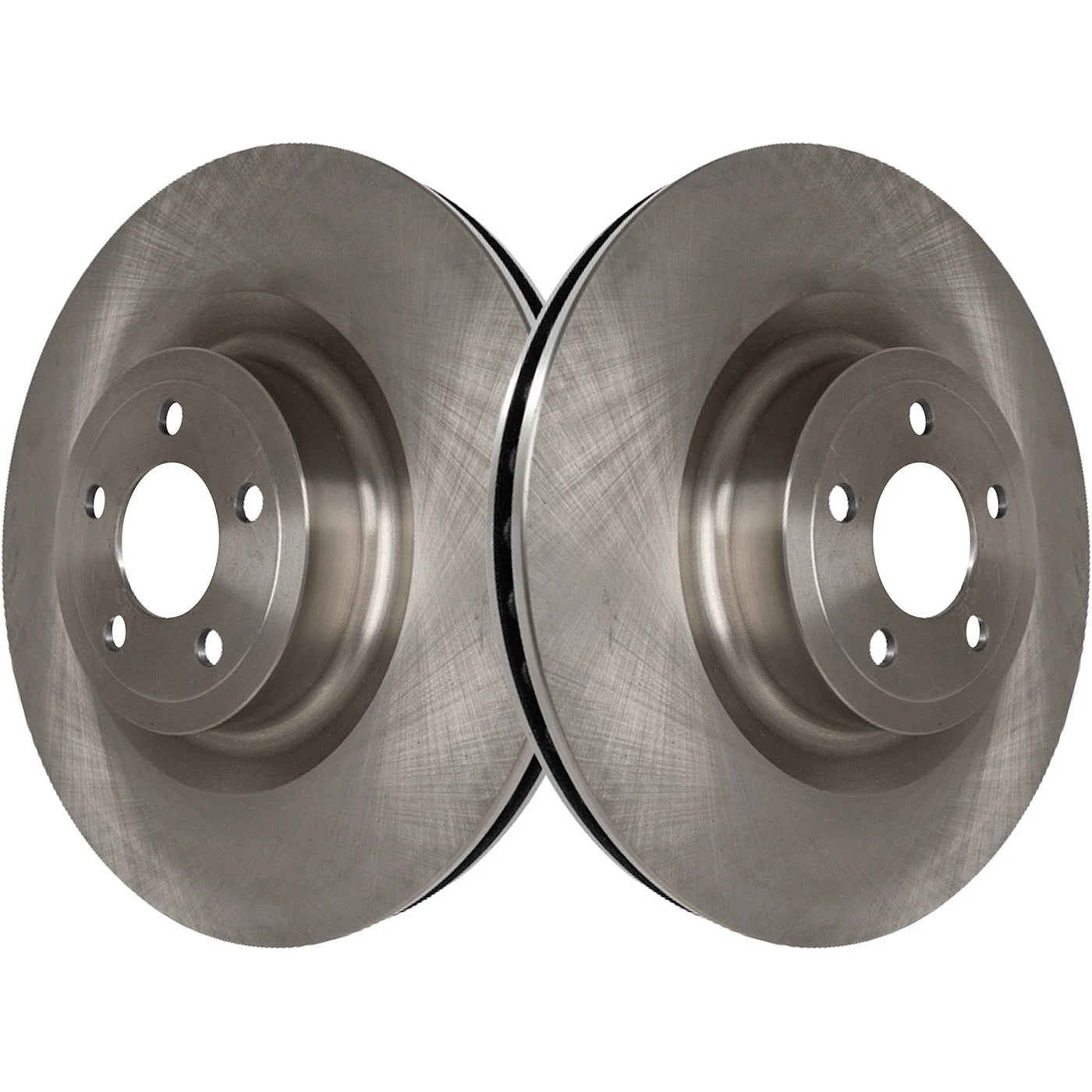 Set of 2 Vented Brake Discs for Ford Mustang (2015–2020)