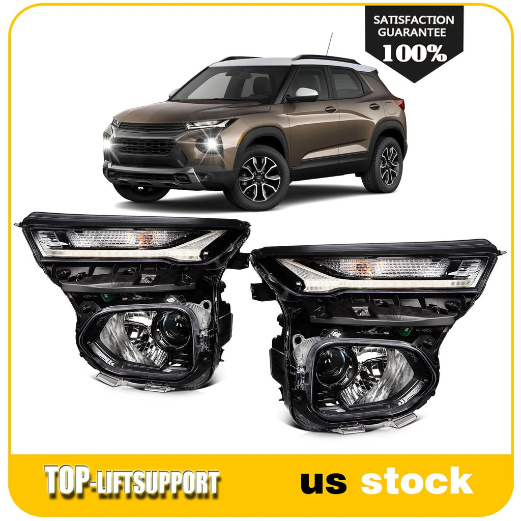 Pair Headlight Assembly for Chevy Trailblazer (2021–2023) w/Projector