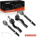 Set of 4 Tie Rods for Infiniti G35 (2003–2007) Nissan 350Z