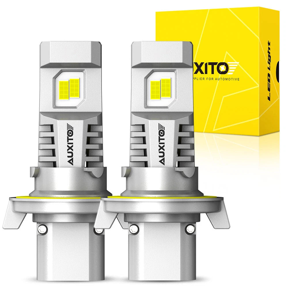 AUXITO H13 9008 LED Headlight Bulbs (6500K White) for Hi-Lo Beam (2010–2023)