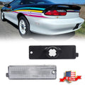 2X Clear Lens Rear Bumper Side Marker Lights for Chevy Camaro (1993–2002)