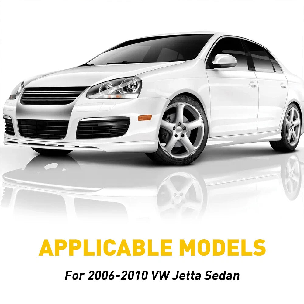 Car Door Pillar Post Trim Gloss Black for Volkswagen Jetta Sedan (2006–2010)