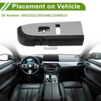 Front Right Side Window Switch Bezel Cover for Chevy Silverado 1500 (2007-2013)
